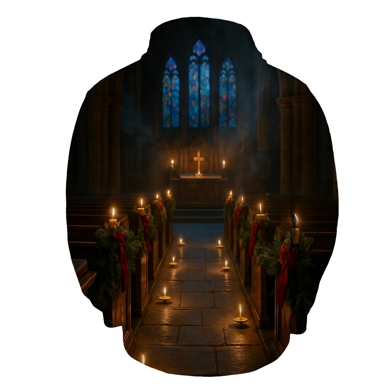 MidnightMassCandlelitAisle hoodies fashion