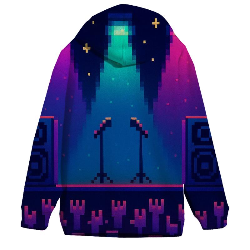 Pixel Stage Riot hoodie designs