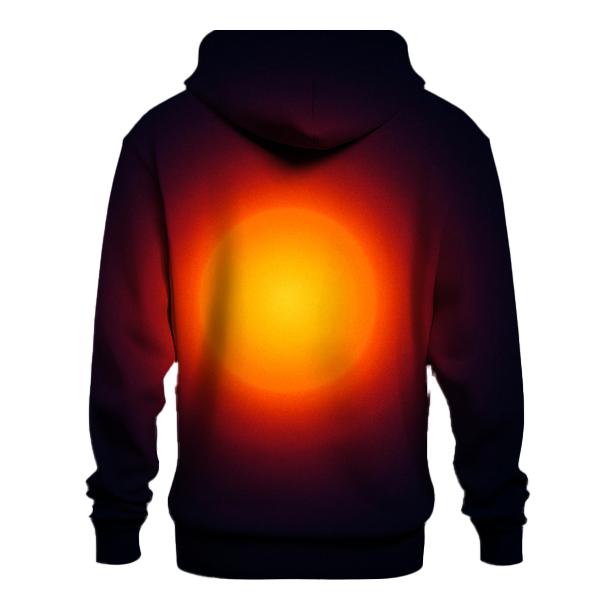 Ember To Indigo Eclipse premium hoodies