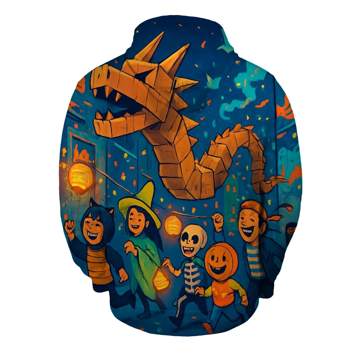 Cardboard Dragon Street Parade hoodie trends