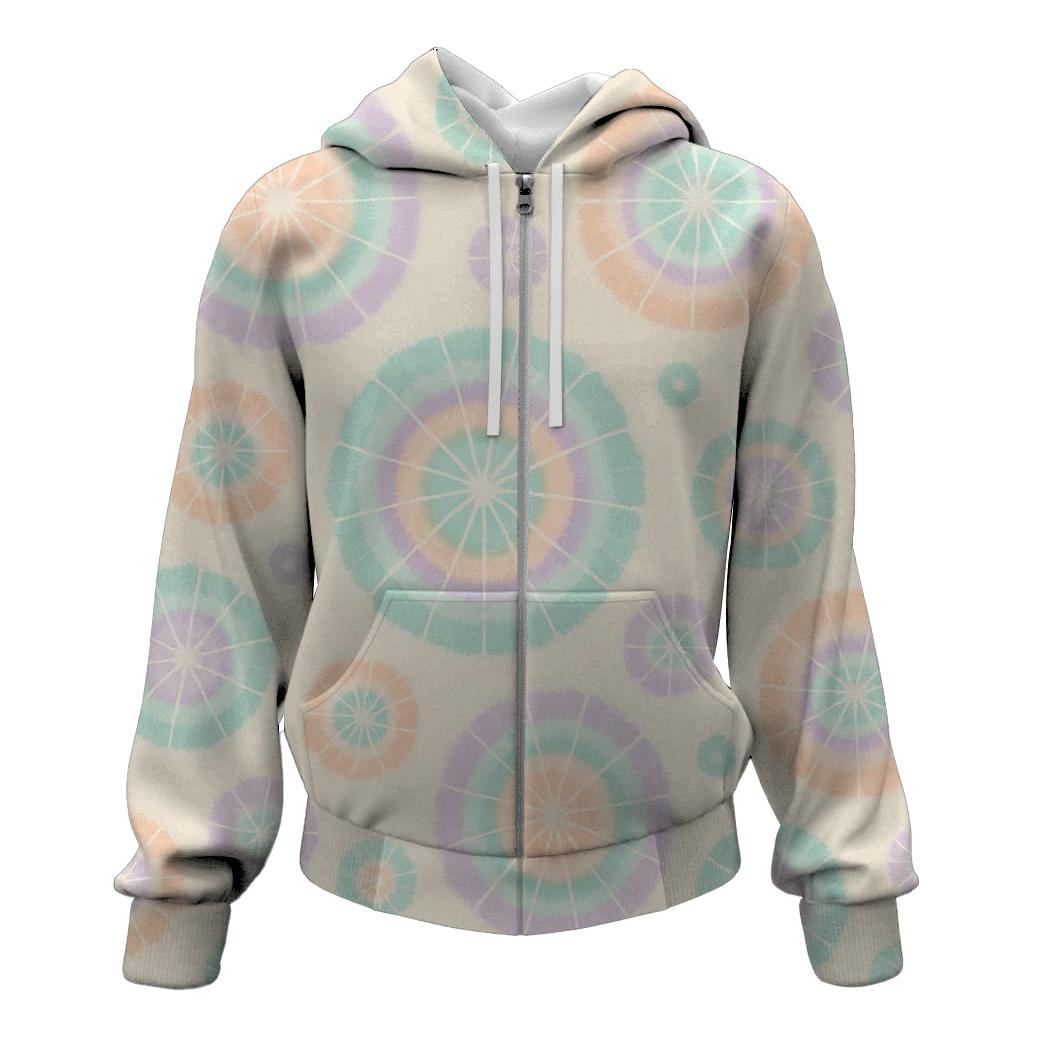 Pastel Kumo Spider Garden graphic hoodies