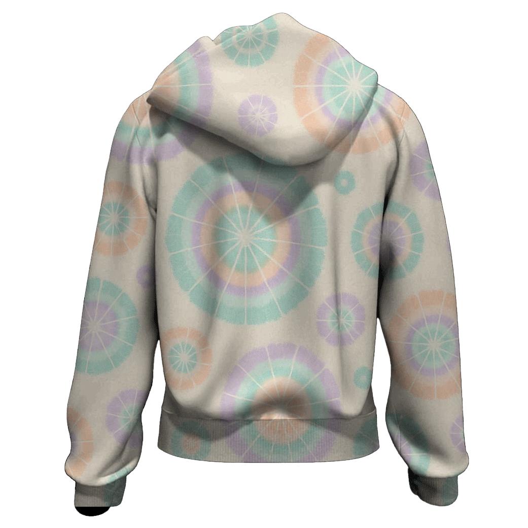 Pastel Kumo Spider Garden graphic hoodies
