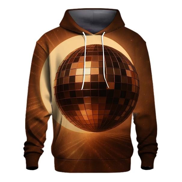 Bronzed Disco Eclipse embroidered hoodies