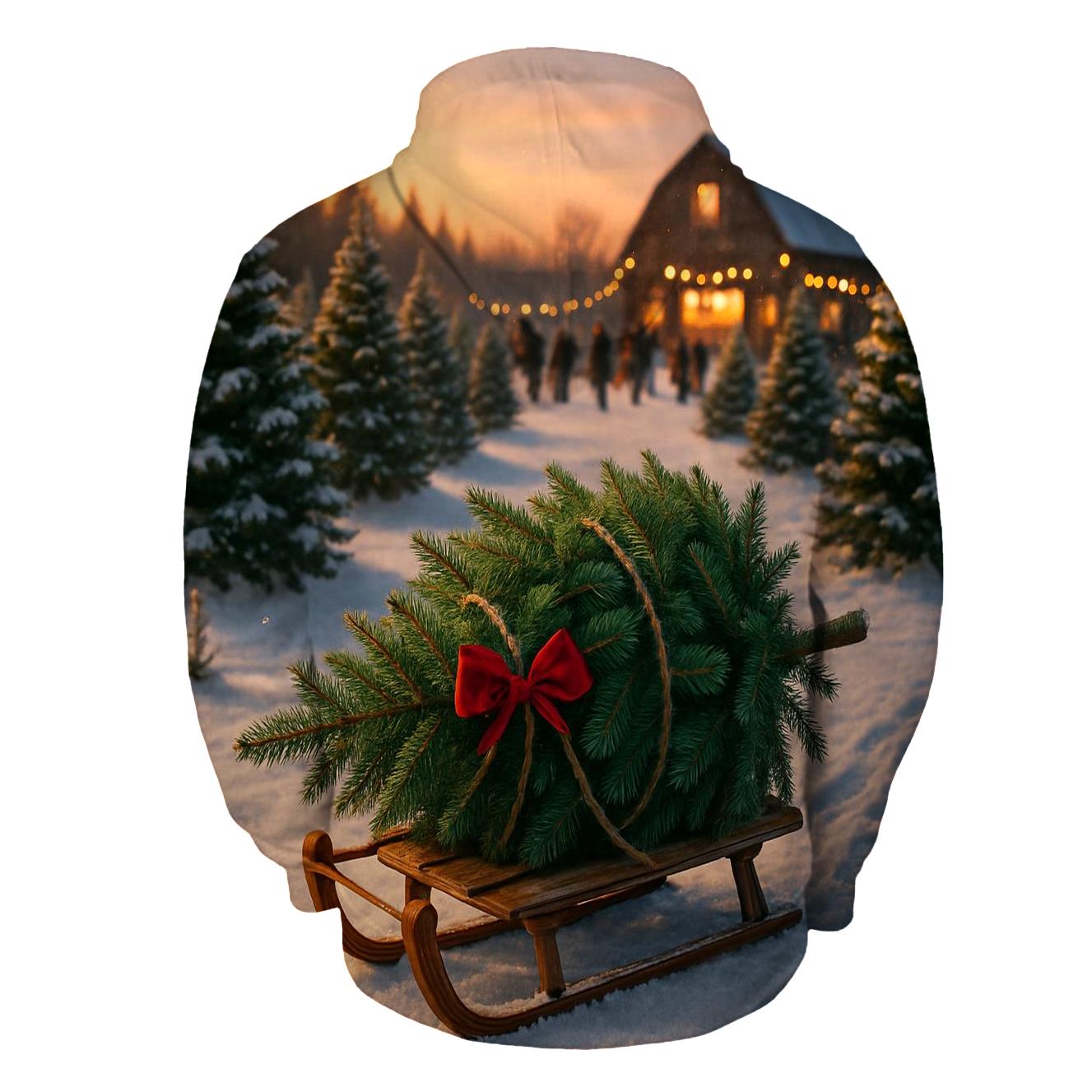ChristmasTreeFarmGoldenHour hoodie trends