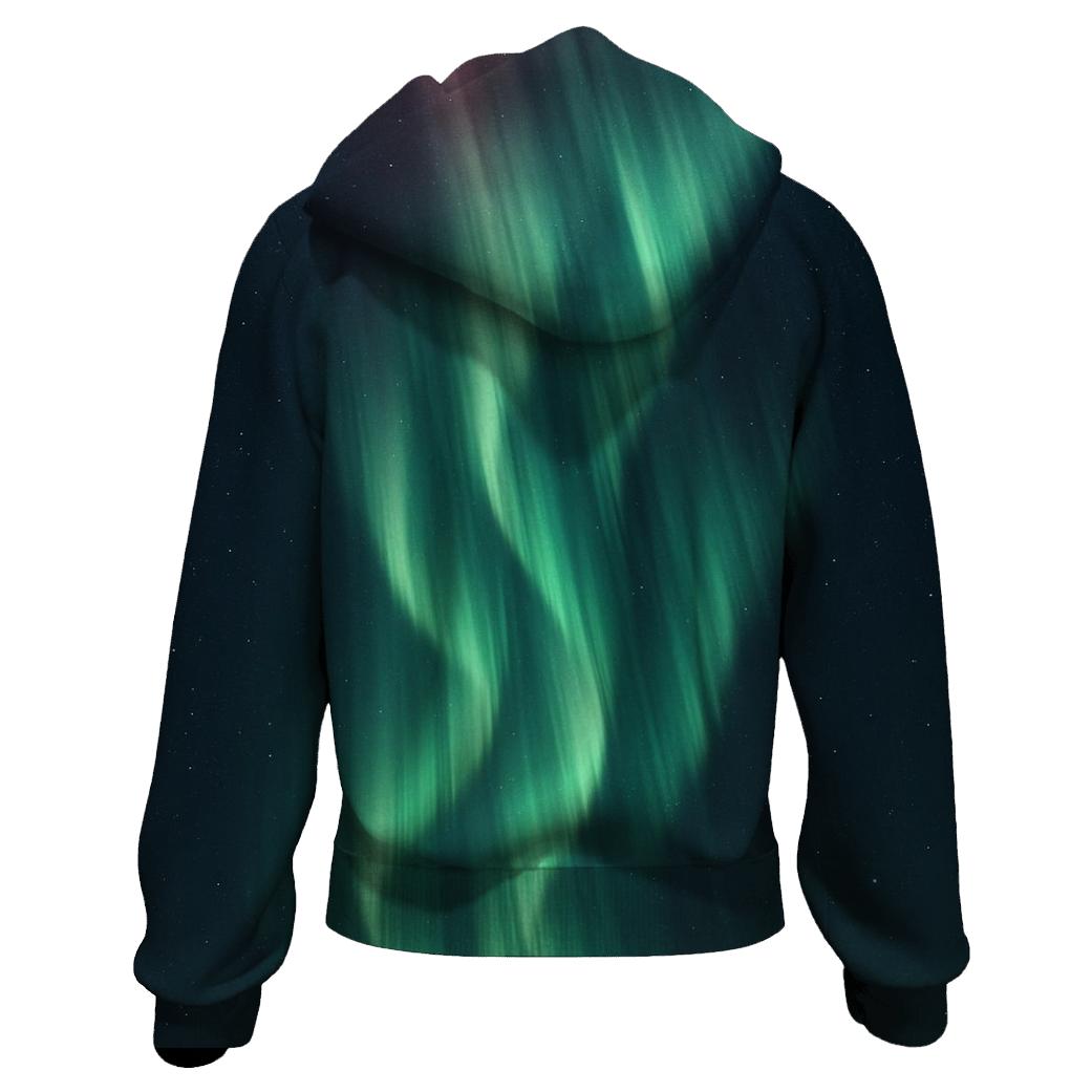 Polar Cusp Aurora Veil lightweight hoodies