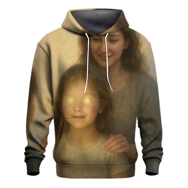The Light She Placed Behind My Eyes premium hoodies