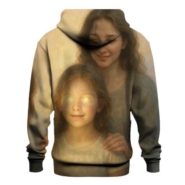The Light She Placed Behind My Eyes premium hoodies