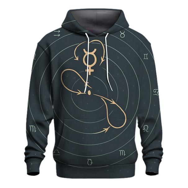 Retrograde Mercury Star Diagram hoodie trends
