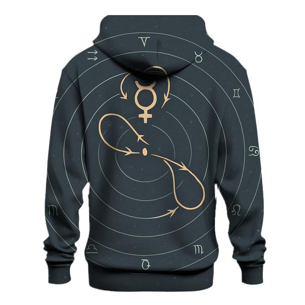 Retrograde Mercury Star Diagram hoodie trends