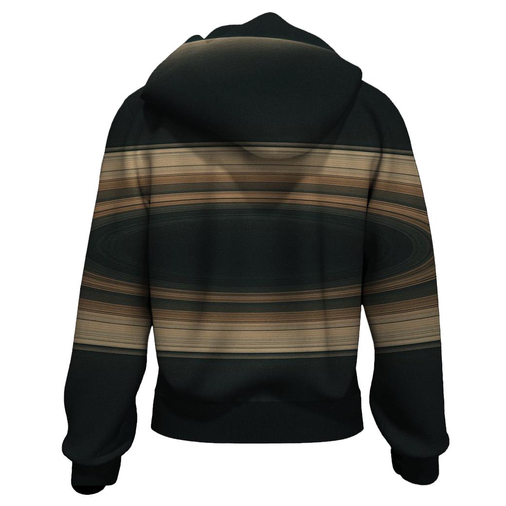 Equatorial Ring Plane Bands pullover hoodies
