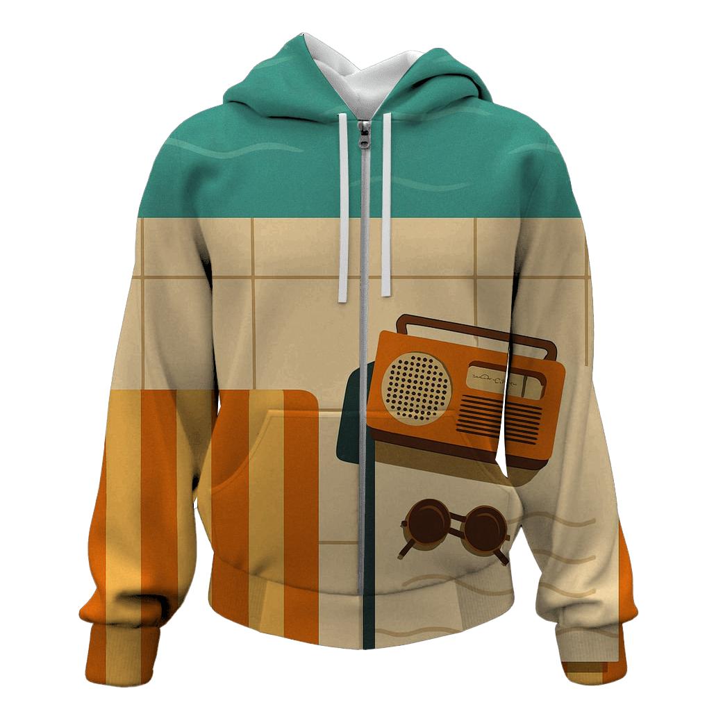 Poolside Summer Radio hoodies fashion