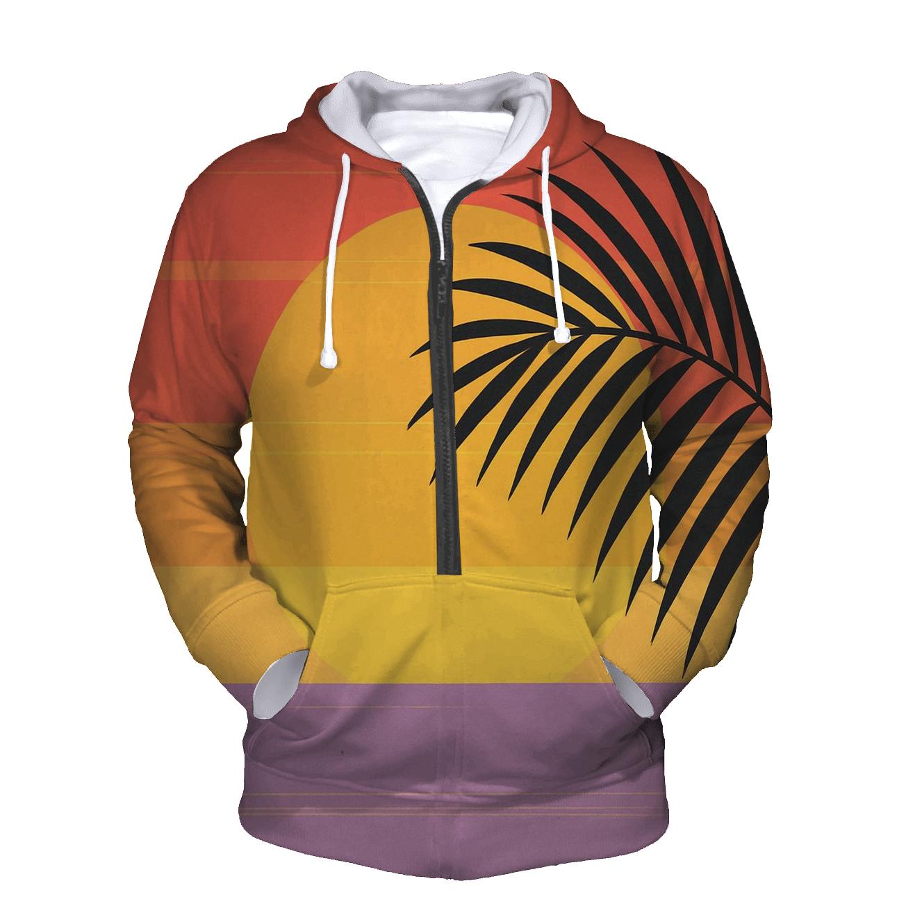 Analog Sunset Stripes heavyweight hoodies