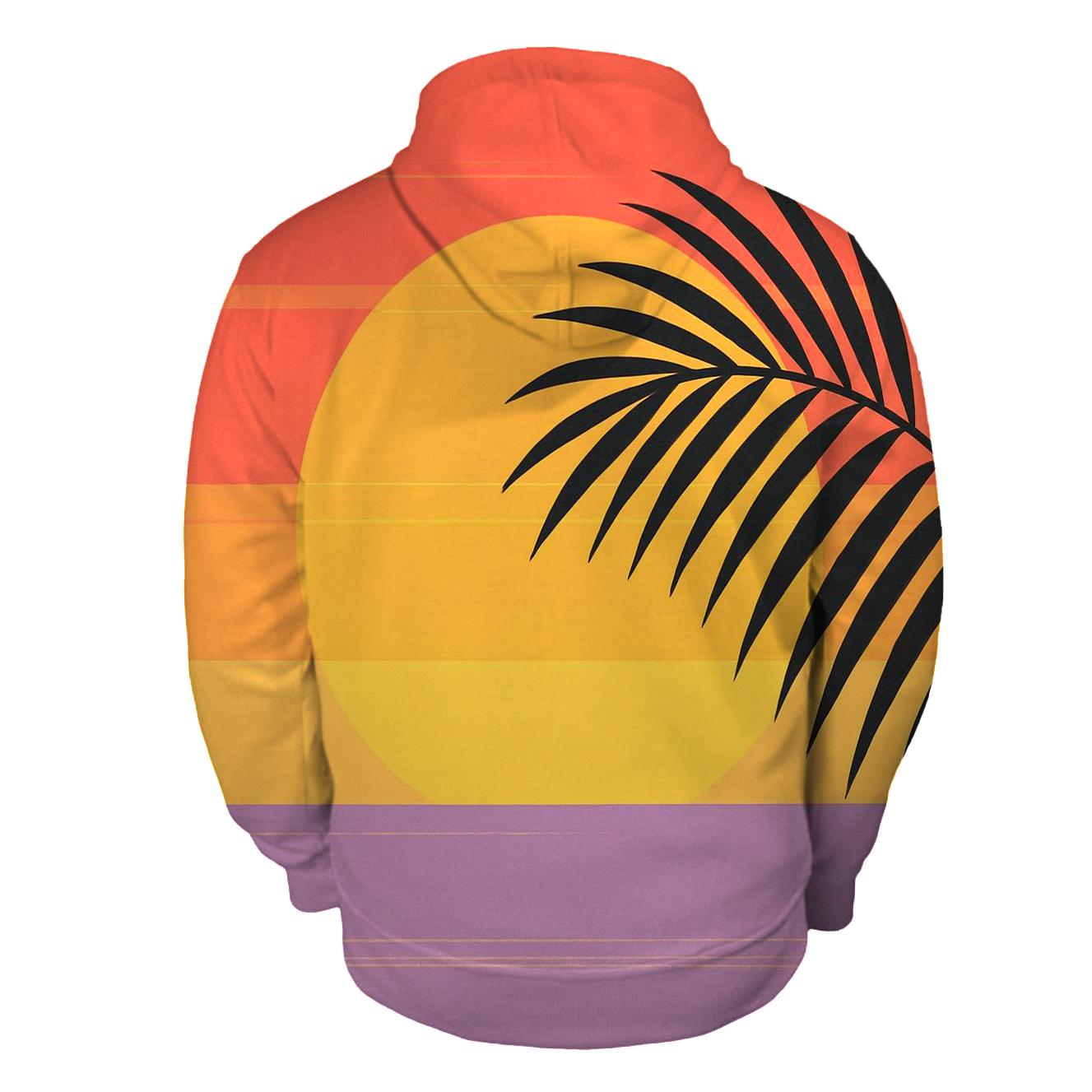 Analog Sunset Stripes heavyweight hoodies
