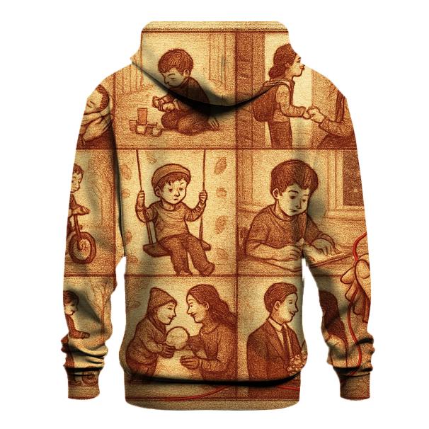 The Thread Of Her Love Woven Through My Days graphic hoodies