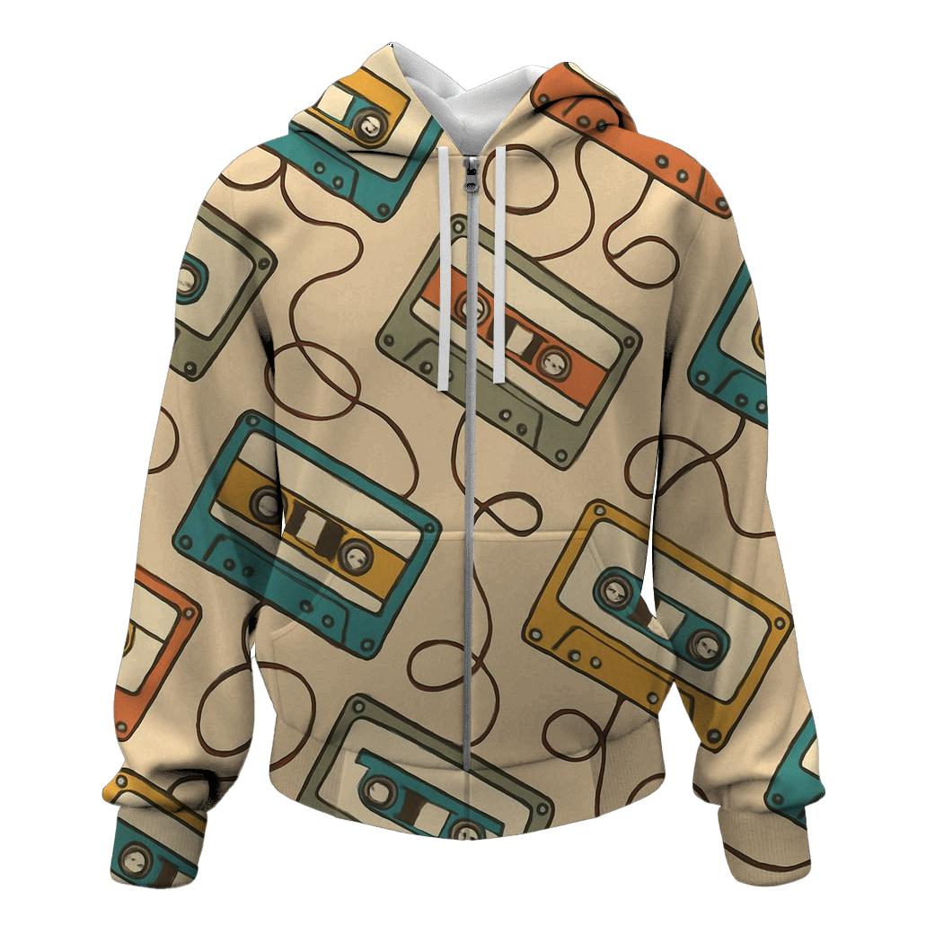 Cassette Mixtape Memories hoodie designs