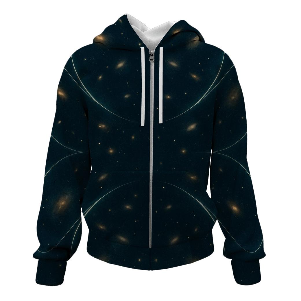 Gravitational Lens Arc Web hoodie trends