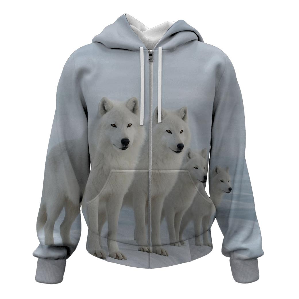 Pack Summit Arctic Wolves hoodie styles