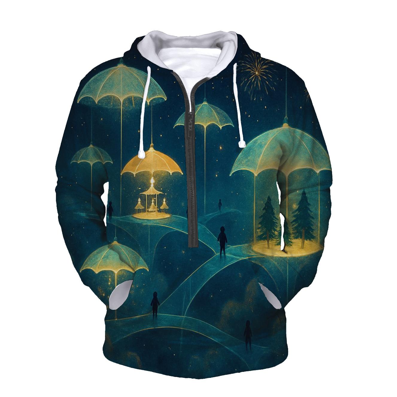 Umbrella Constellation Carnival custom hoodies