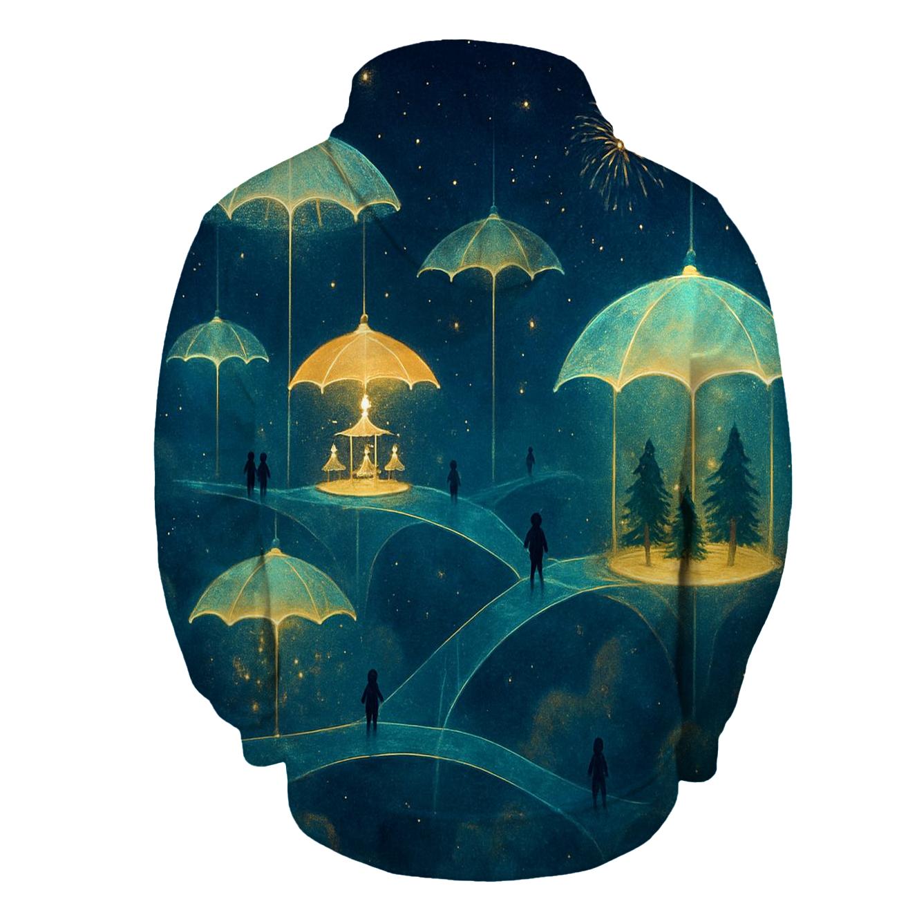 Umbrella Constellation Carnival custom hoodies