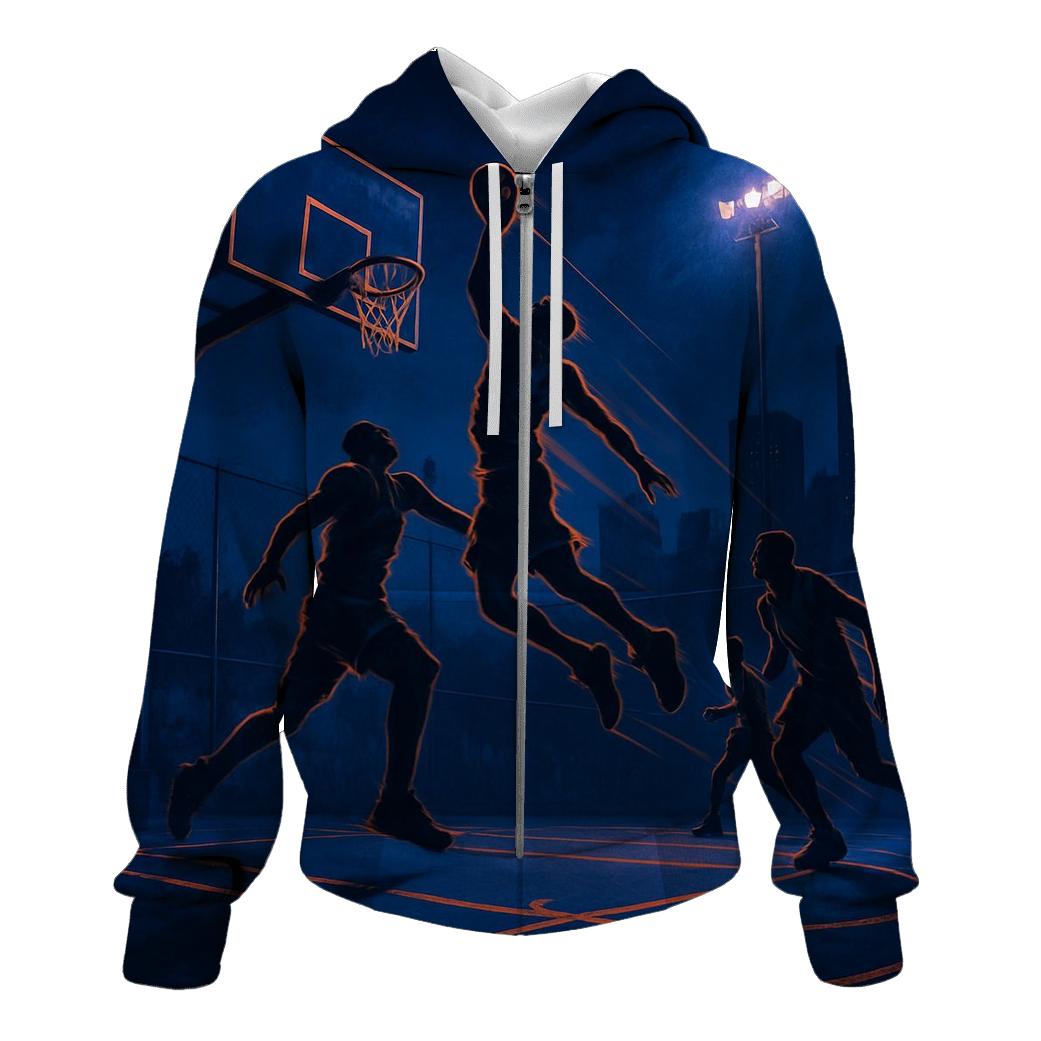 Midnight Street Basketball Clash hoodies fashion