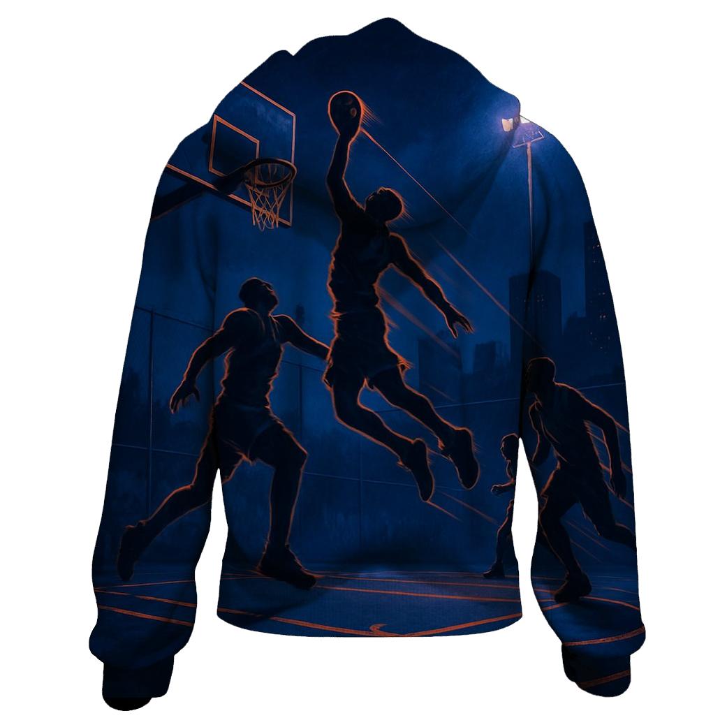 Midnight Street Basketball Clash hoodies fashion