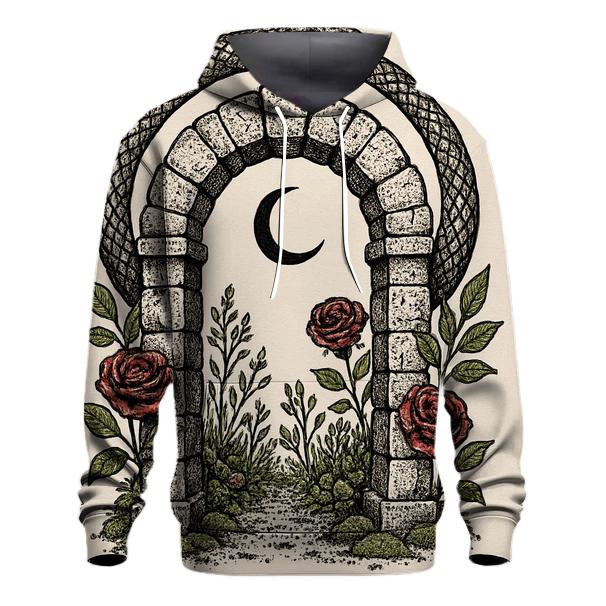 Alchemical Garden Ouroboros Gate designer hoodies