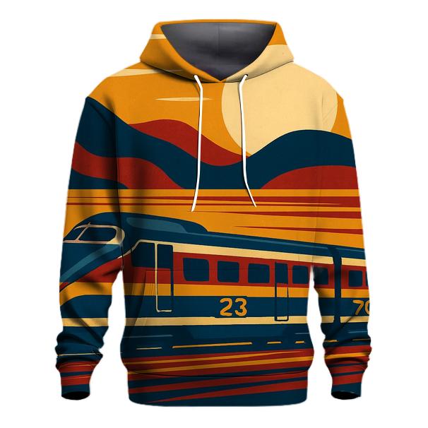 Groove Train Express graphic hoodies