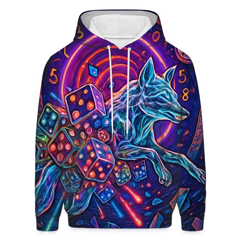 Cascade Of Quantum Dice lightweight hoodies