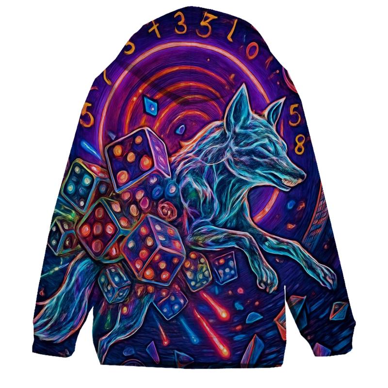 Cascade Of Quantum Dice lightweight hoodies