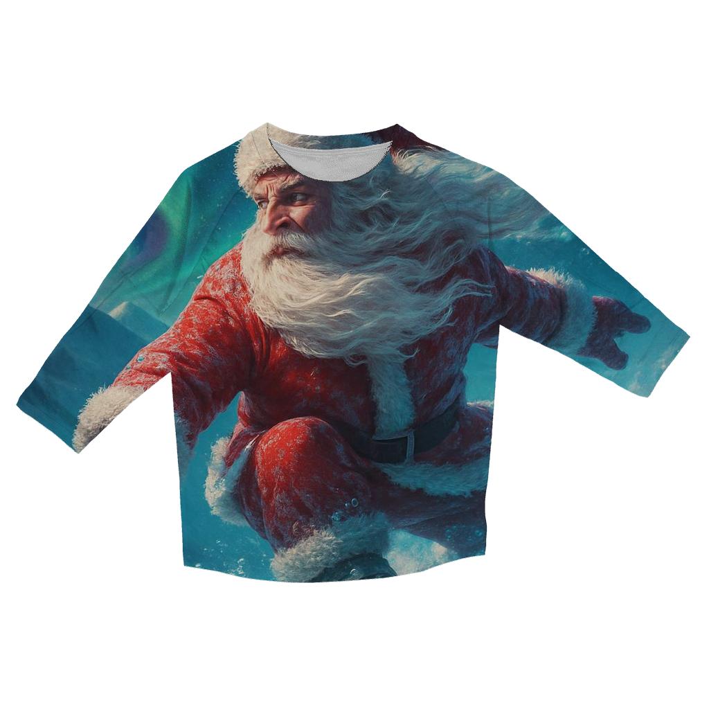 Aurora Trailblazer Santa fashion 3/4 sleeve shirts
