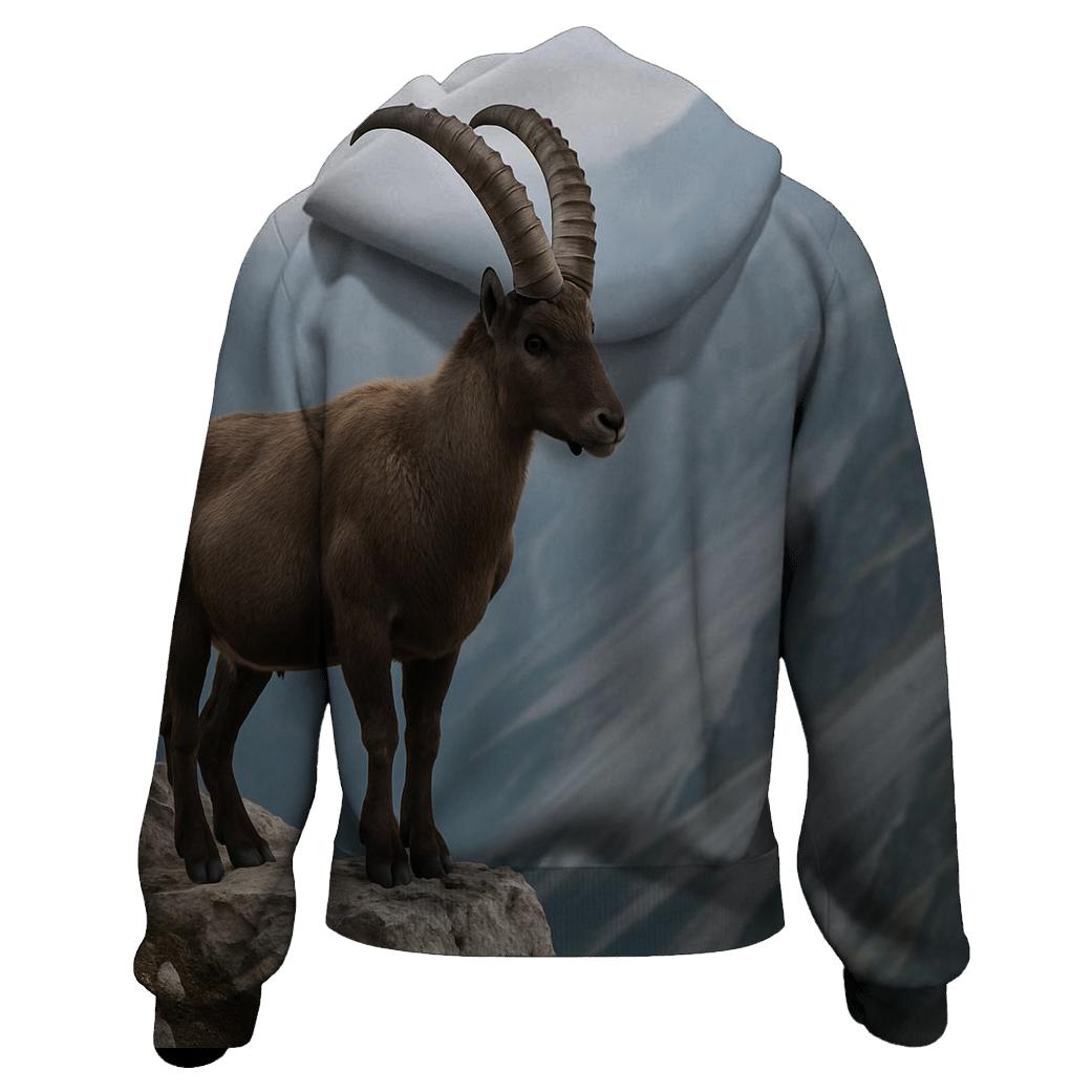 Crag Lookout Alpine Ibex zip-up hoodies