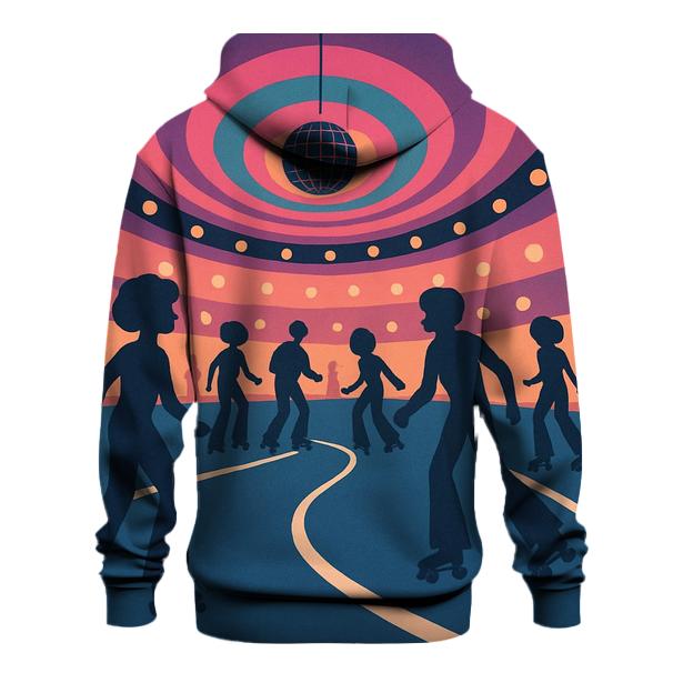 Disco Roller Rink Night hoodie designs