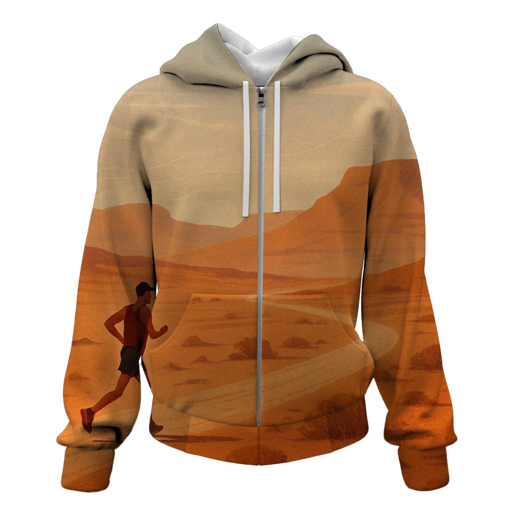 Desert Marathon Endurance Trail pullover hoodies