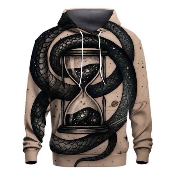 Cosmic Serpent Ouroboros Hourglass hoodie styles