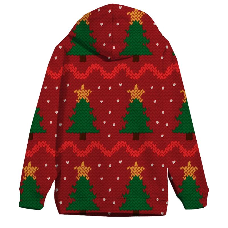Tacky Tinsel Forest Bands designer hoodies