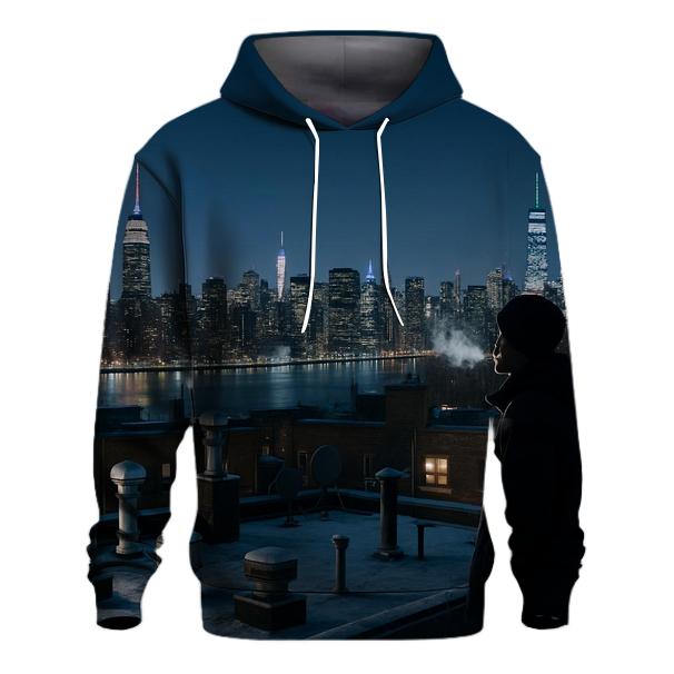 Winter Night From A Queens Rooftop hoodie styles