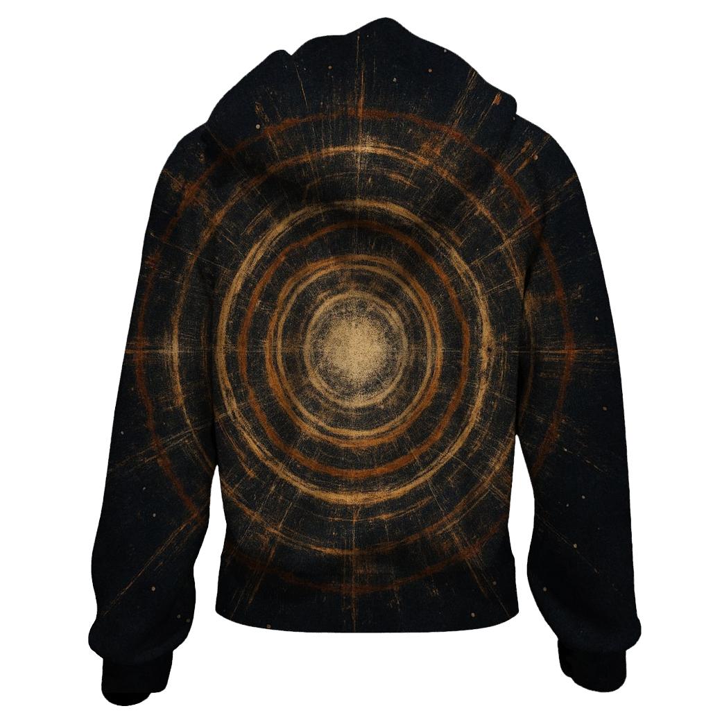 Impact Ejecta Halo Field designer hoodies
