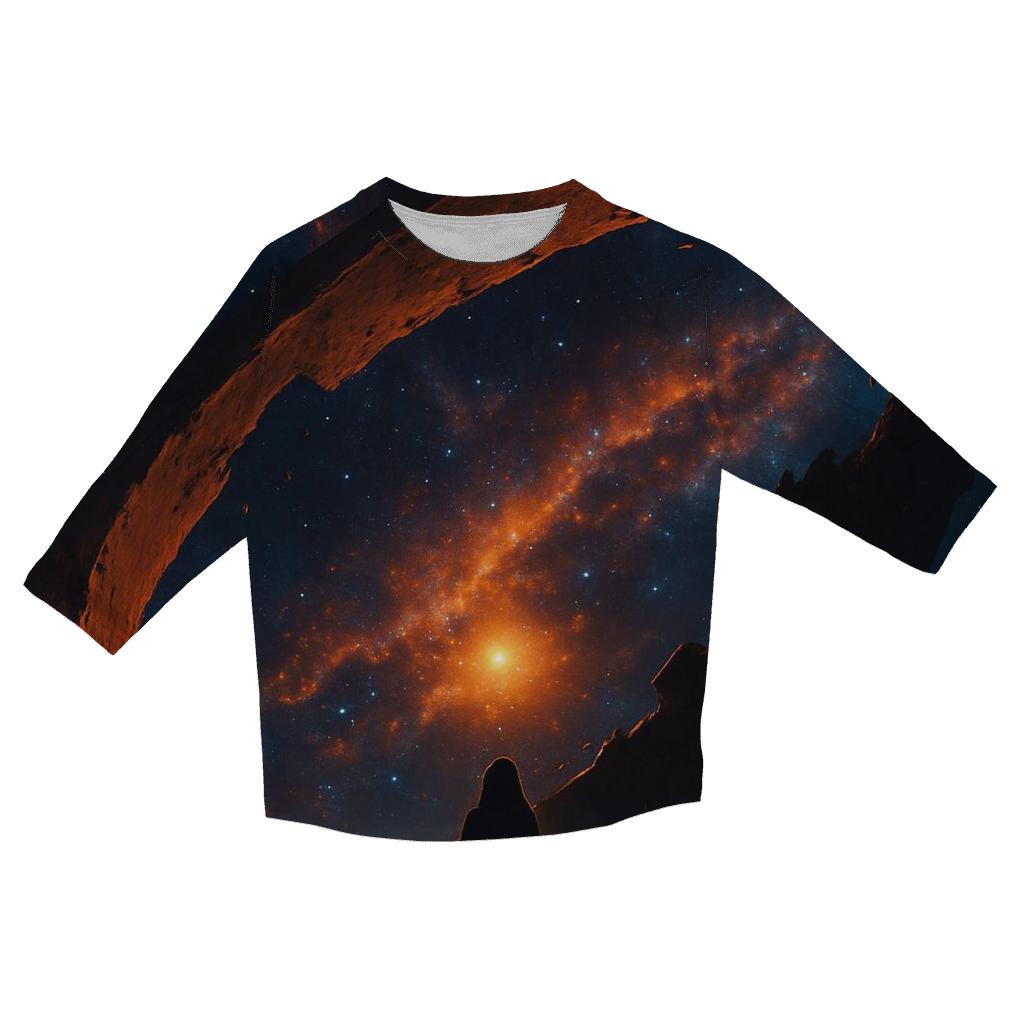 Voyager On The Broken Ringworld trendy 3/4 sleeve tops