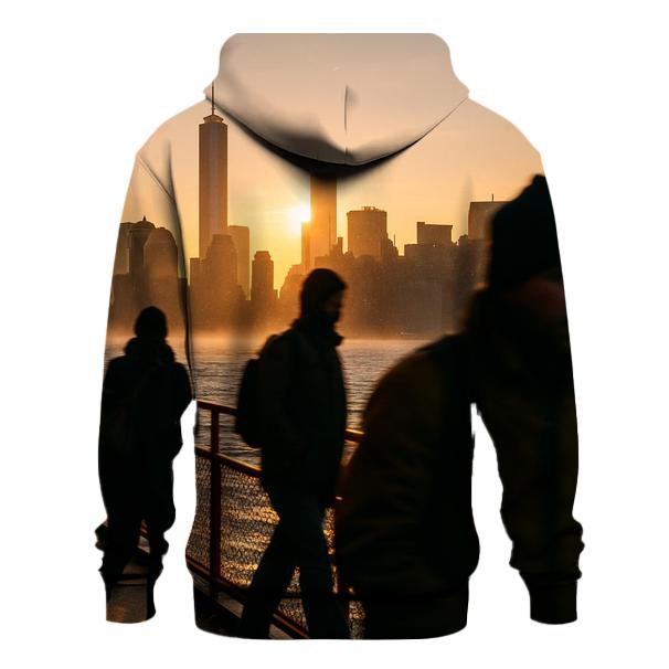 Financial District Sunrise From Staten Island Ferry designer hoodies
