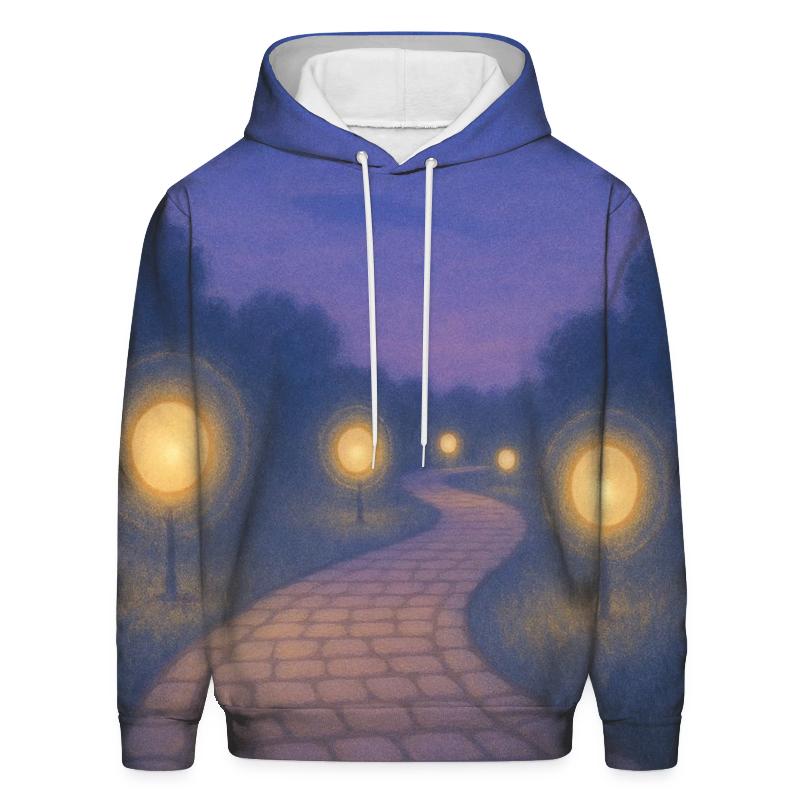 Soul Lantern Pathway zip-up hoodies