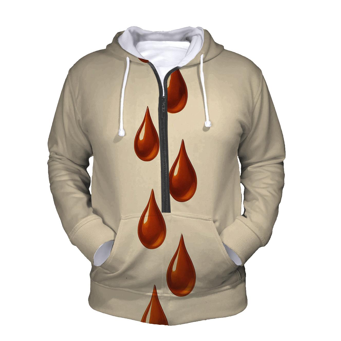 Amber Drip Cascade hoodie designs