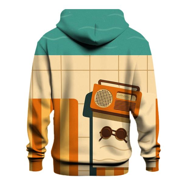 Poolside Summer Radio hoodie styles