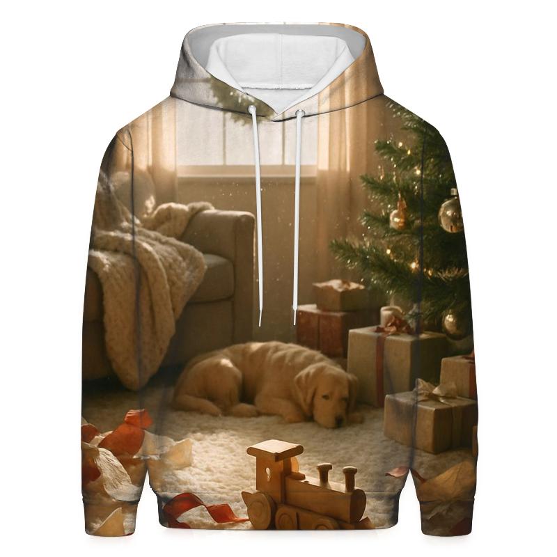 ChristmasMorningSunbeamLivingRoom hoodie trends