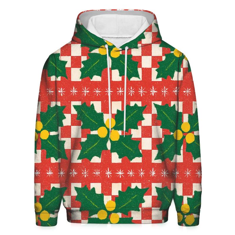 Holly Blizzard Checker Bands hoodie trends