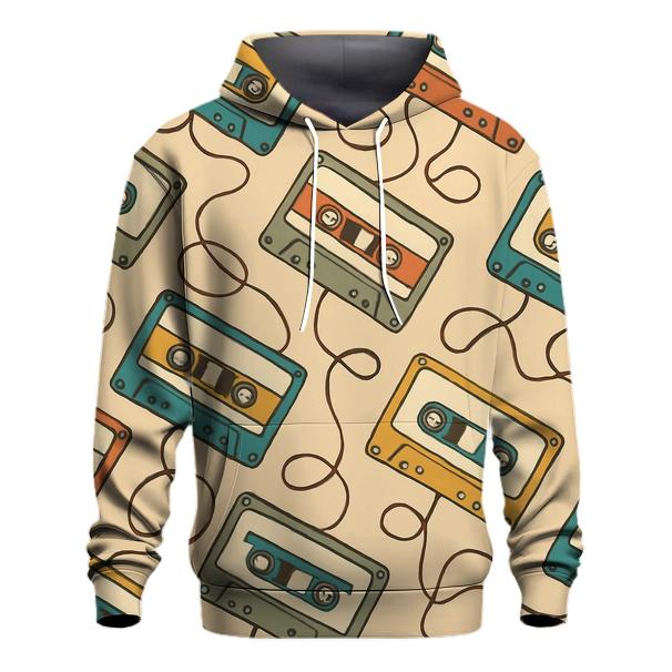Cassette Mixtape Memories heavyweight hoodies