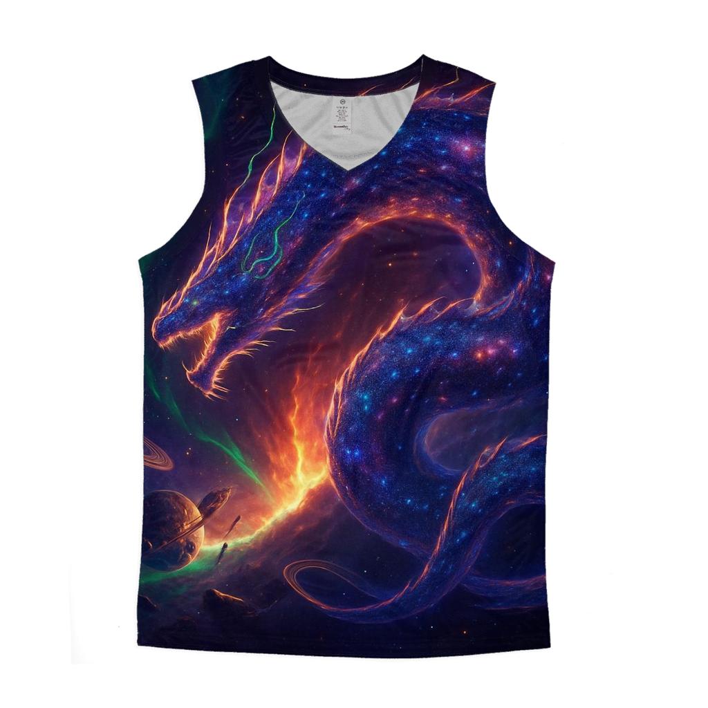 Aurora Leviathan Galaxy personalized athletic tanks