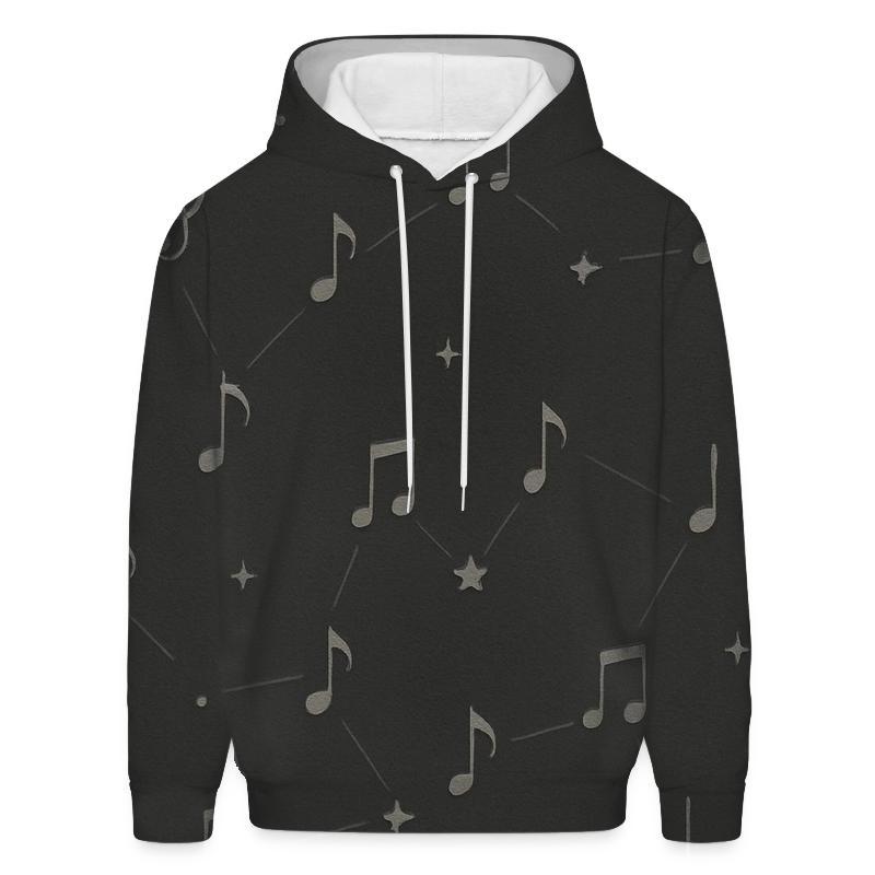 Minimal Note Constellation lightweight hoodies