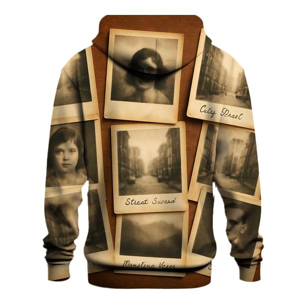 Old Camera Club Snapshot Collage pullover hoodies