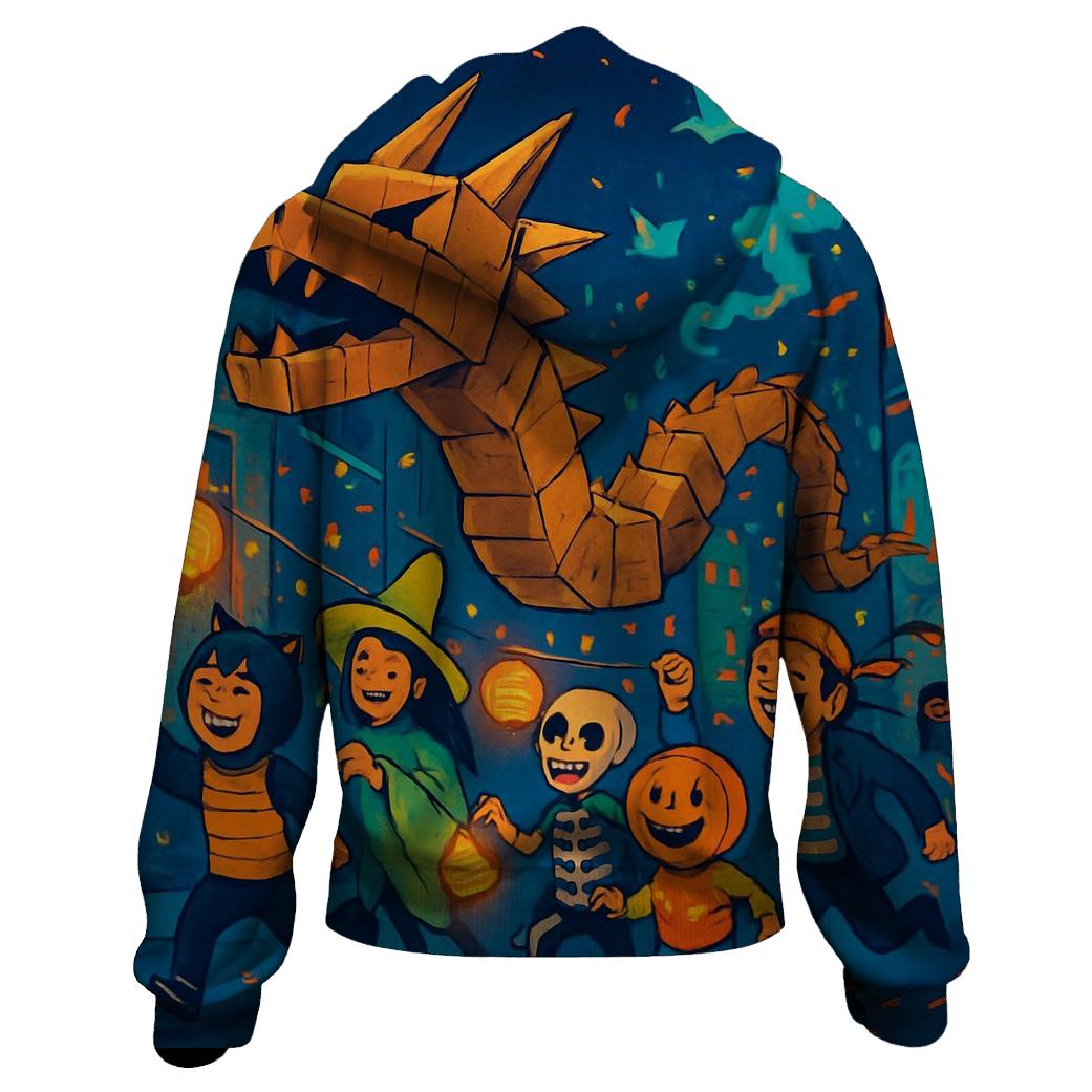 Cardboard Dragon Street Parade hoodie designs