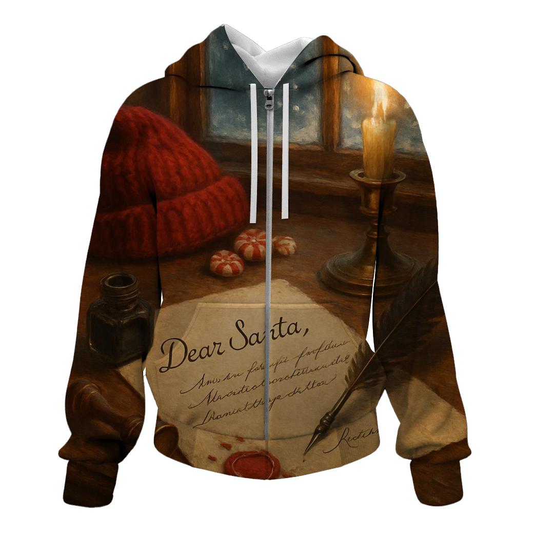 SantaLettersByCandlelight pullover hoodies